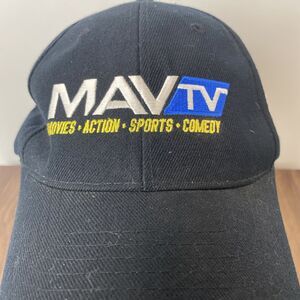 Magic Headwear Black MAVTV NWT Baseball Hat Cap Dad Snapback